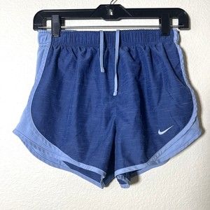 Nike Dri Fit Womens Shorts Size Small Running Active Blue